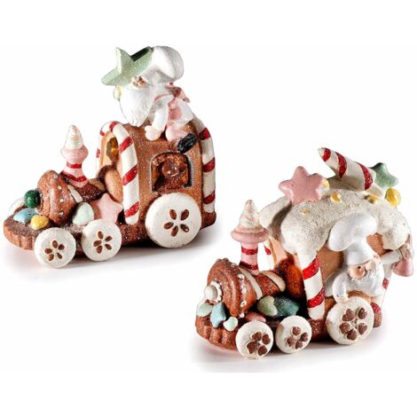 Trenino Elettrico Di Natale Con Binari (Circonferenza 216 Cm) – Decorazione Per Albero E Regalo Per Bambini 3-6 Anni