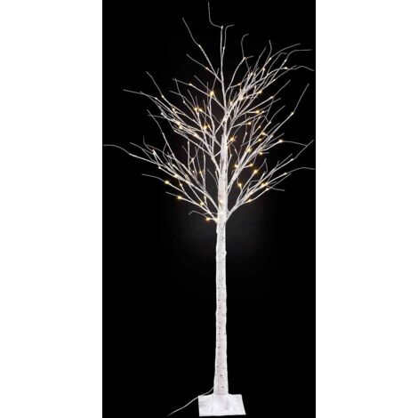 Albero Natale Luminoso Betulla, 120 Led, Uso Intero ed Esterno - Altezza 1,80 Mt (1/5)