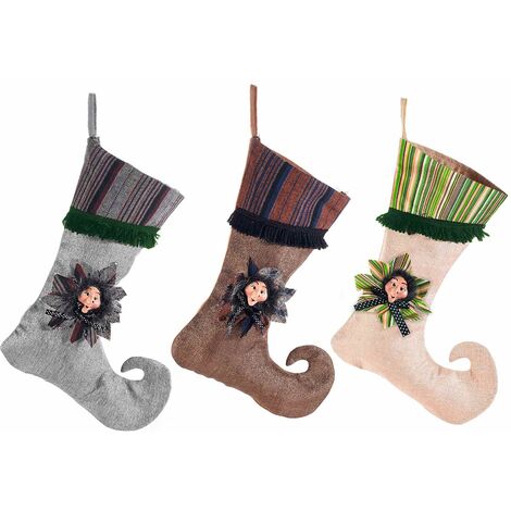 Calze di Natale Grandi Calze Decorazione 38,1 cm 3D