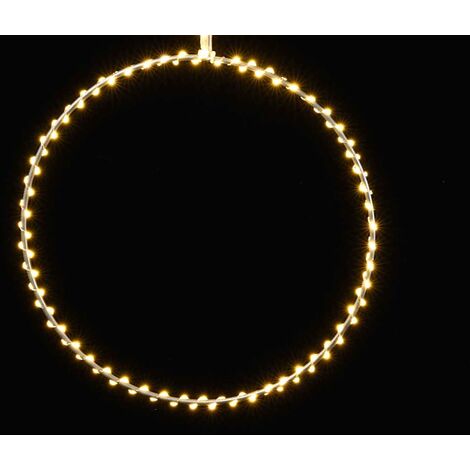 Sfera Natalizia Luminosa con 150 Led da Appendere Diametro 30 Centimetri Decorazione Luminosa per Interni ed Esterni Luci Natalizie per Casa Negozi e Vetrine (1/3)