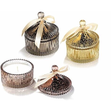 Set 3 Candele Profumate In Vasetto Di Vetro Da 510g - Profumo Gelsomino Per Casa E Ufficio, Durata 100 Ore - Foto 11