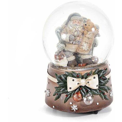 Palla di neve Natalizia con carillon idea regalo Natale