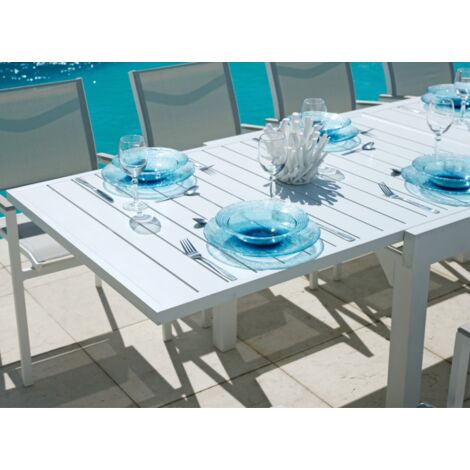 Patio Premier 213052 Panca Da Giardino In Ghisa E Alluminio - Bianco, Design Con Rose, Portata 180 Kg - 4