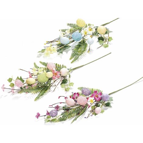 HDGSAFD 100 fioriere artificiali, fiori artificiali decorativi, decorazione per la casa, decorazione fai da te