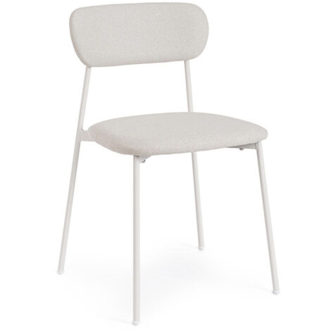 Sedia da Pranzo in Fibra Sintetica, Bianco (1/5)