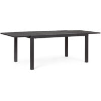 Tavolo allungabile in Alluminio dogato 160-240X90 Antracite