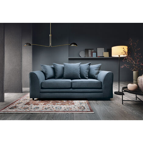Darcy 3 Seater Sofa - color Teal