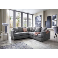 Ferguson Corner Sofa in Grey - color Grey - Grey