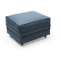 Darcy Footstool - color Teal