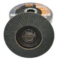 120 Ø 125 mm Qualité pro 10 disques à lamelles Silex 30% de performances d'abrasifs 