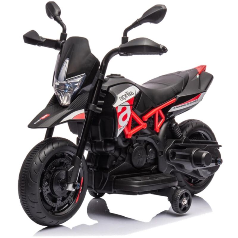 Moto Elettrica per Bambini 12V con Licenza Aprilia Motocross RX125