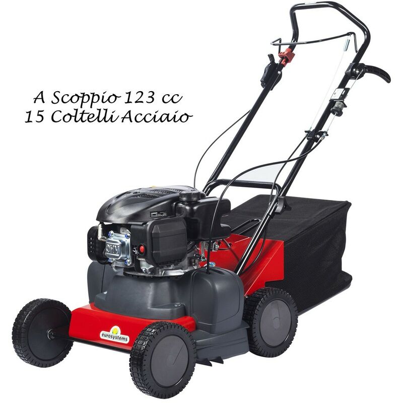 Scarificatore/arieggiatore 2 in 1 a scoppio Cilindrata: 212 cc