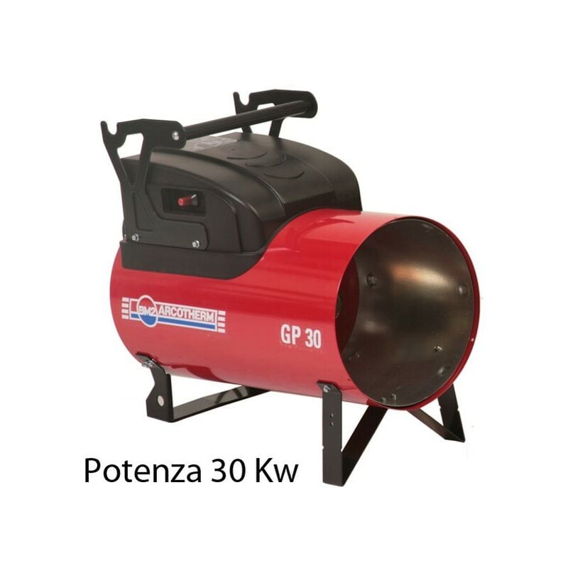 Generatore Aria Calda Gpl 30Kw Cannone a Gas Riscaldamento Termoventilatore