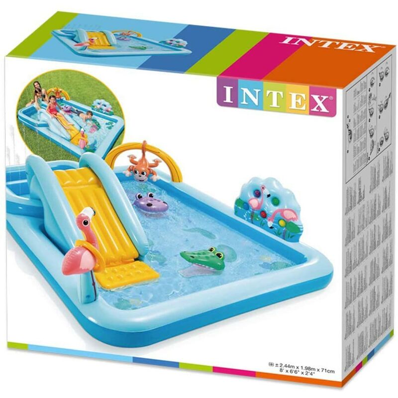 Bestway Piscina gonfiabile per Bambini con copertura Staccabile 140x140x114  cm