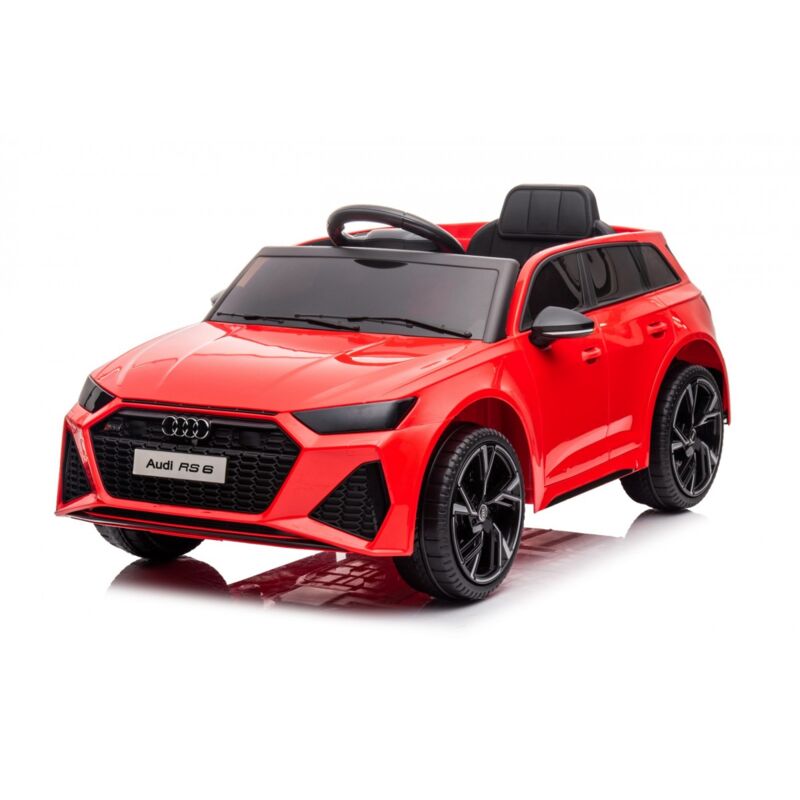 Audi RS6 Rossa Auto Elettrica per Bambini a Batteria con Telecomando