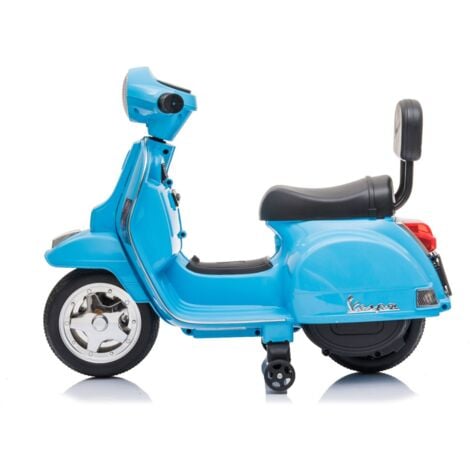 Vespa Piaggio Px 150 Piccola Moto Elettrica per Bambini Batteria 6 V