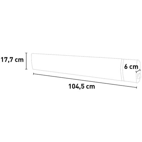 Stufa a Infrarossi da Esterno 1800W Radiatore per Parete in Ceramica