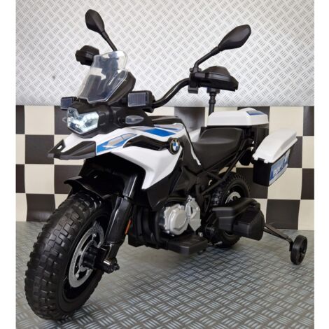 Motocicletta della Polizia 12 V Moto Elettrica per Bambini BMW F850 (1/5)