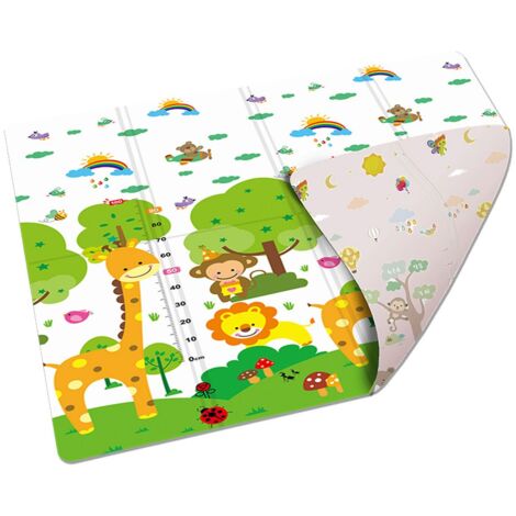 Tappeto Antitrauma per Bambini 200x150 Pieghevole Tappetone Morbido (1/5)