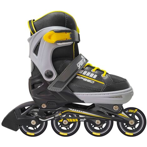 Pattini Da Ghiaccio Figura ATTABO Isla Bambini - Lama Acciaio Inox, Taglia 31-36 EU, Nero/Rosa - Foto 7