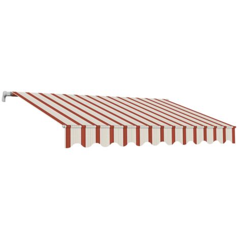 Tenda da Sole 400x300 a Barra Quadra 4x3 Riga Rossa Eco (1/4)