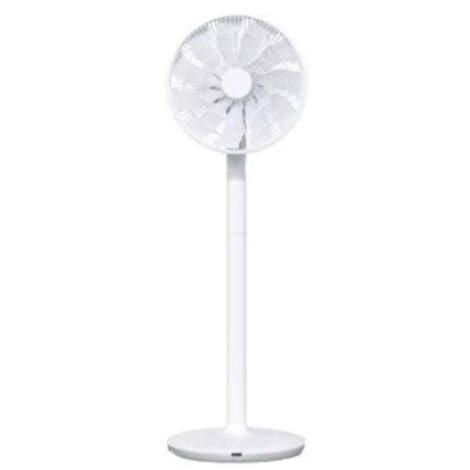 Ventilatore a Colonna Bianco a Batteria Silenzioso e Telecomando