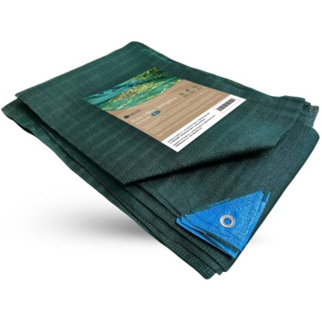 Rete per Raccolta Olive 12x12 mt con Spacco Occhielli Telo Antispina Polietilene (1/5)