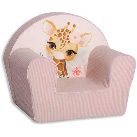 Poltroncina Per Bambini A Tema Pompiere | Mini Sedia Singola Morbida E Sicura | Arredo Cameretta Con Rivestimento Lavabile