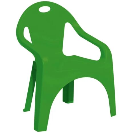 sedia per bambini "lucky" con braccioli in plastica
