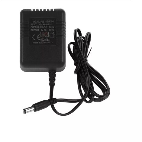 Caricabatterie 6V 1000mA Spina Rotonda Compatibile con Giochi Elettrici (1/2)