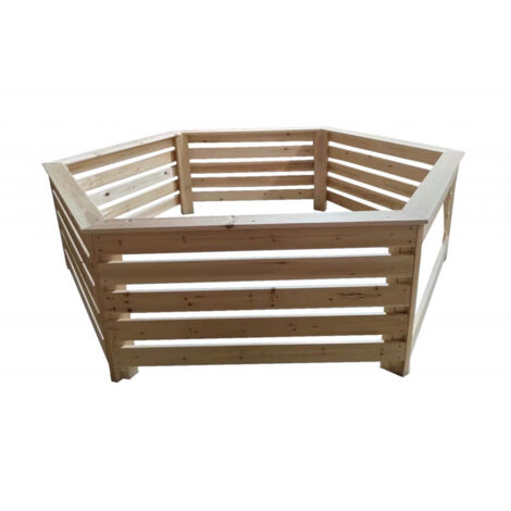 Rivestimento in Legno Massiccio per Piscina Fuori Terra e Spa 263x71 cm