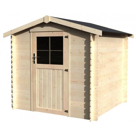 Casetta in Legno 2x2 con sistema Block House (1/3)