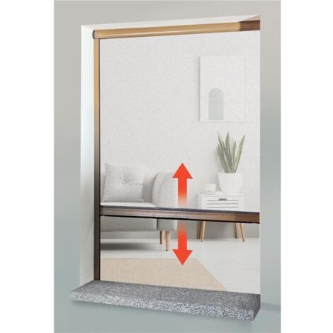 Zanzariera A Rullo Per Finestra Cm 160 X 170 - Avorio Ral 1013