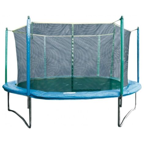 Trampolino Tappeto Elastico per Esterno con Rete di Protezione Diametro 427Cm Garlando Combi Xxl