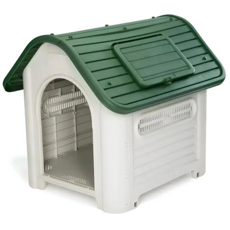 Cuccia per Cani Taglia Grande da Esterno Interno in Resina Impermeabile (1/5)
