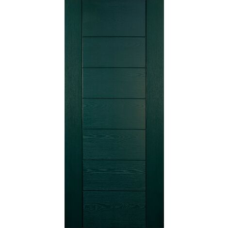 Pannello per Porta Blindata in Vetroresina da Esterno Helios Verde 90x210