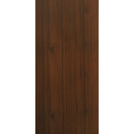 Pannello per Porta Blindata Liscio Mogano da Interno in Laminato