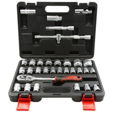 Chiavi A Bussola 1/2 A Cricchetto Kit 21pz In Pollici - WÜRTH - Foto 5