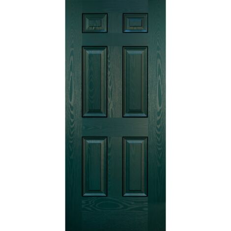 Pannello per Porta Blindata Verde Pantografato 90x210 Rivestimento Esterno (1/2)