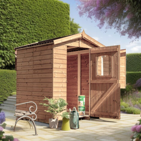 Casetta da Giardino Therma in legno trattato 19mm 160x160 con pavimento