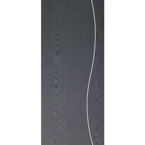 Pannello Wire Grigio per Porta Blindata da Esterno in Vetroresina con Inserti (1/2)