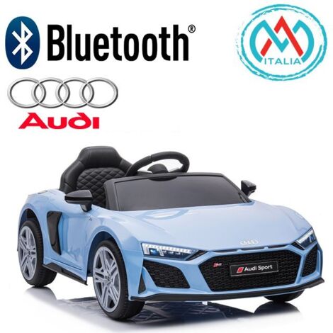 MINI AUTO PER BAMBINI AUDI R8 SPORT Celeste