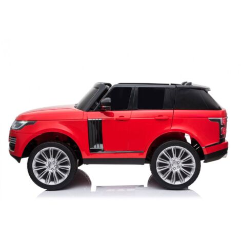 Macchina Elettrica per Bambini Range Rover Rossa Macchinina 12V 2 Posti