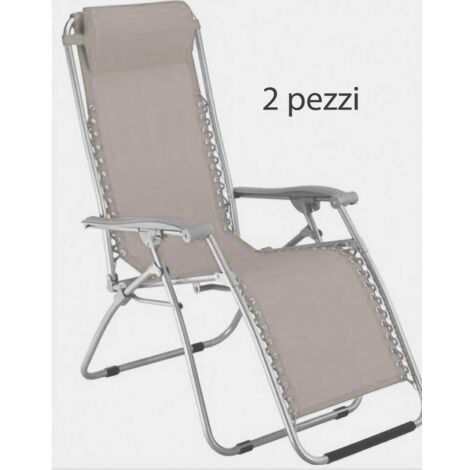 Cuscino Sdraio Morbido A Righe Copri Seduta Poltrona Sedia Pieghevole 100 Made In Italy Giallo 84498864