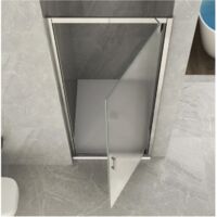 Box Doccia Nicchia 6 mm Vetro Opaco Anta Battente 65 70 75 80 Porta Parete - Misura Box Nicchia 70