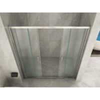 Box Doccia per Nicchia 2 Ante Scorrevole Vetro Opaco 6 mm 140 150 160 170 180 - Misura Box Nicchia 150