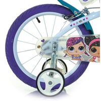 Bicicletta Bambina LOL Surprice 16 Pollici 4 5 6 7 Anni Rotelle Freni Bici  Bimba