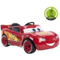 Macchina Elettrica Cars Saetta McQueen Disney Auto a Batteria Litio