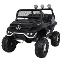 Macchina Elettrica per Bambini Mercedes Unimog Fuori Strada Nero
