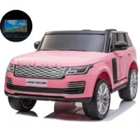 Macchinina a Batteria 12V Range Rover Full Optional Rosa Display Touch